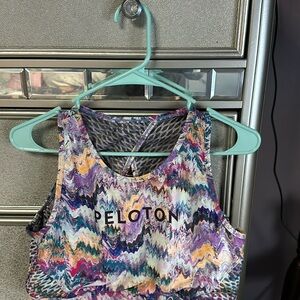 This peloton xxl top is so pretty worn and washed 2 times during my ownership.